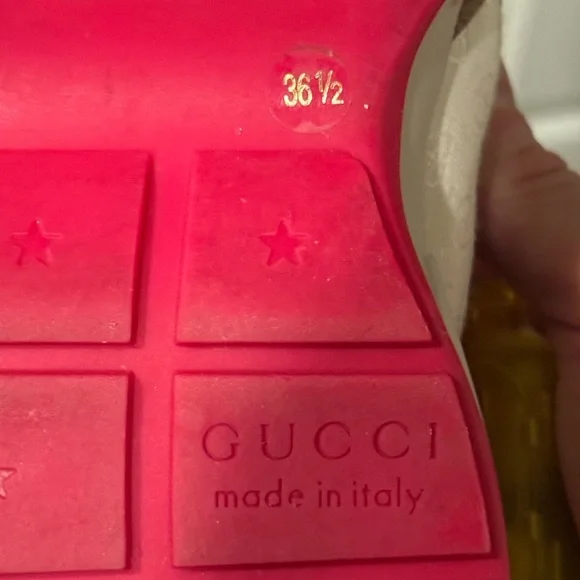 Gucci GG Supreme Monogram Rhyton Sneakers in 36.5 (6.5) - Picture 6 of 6